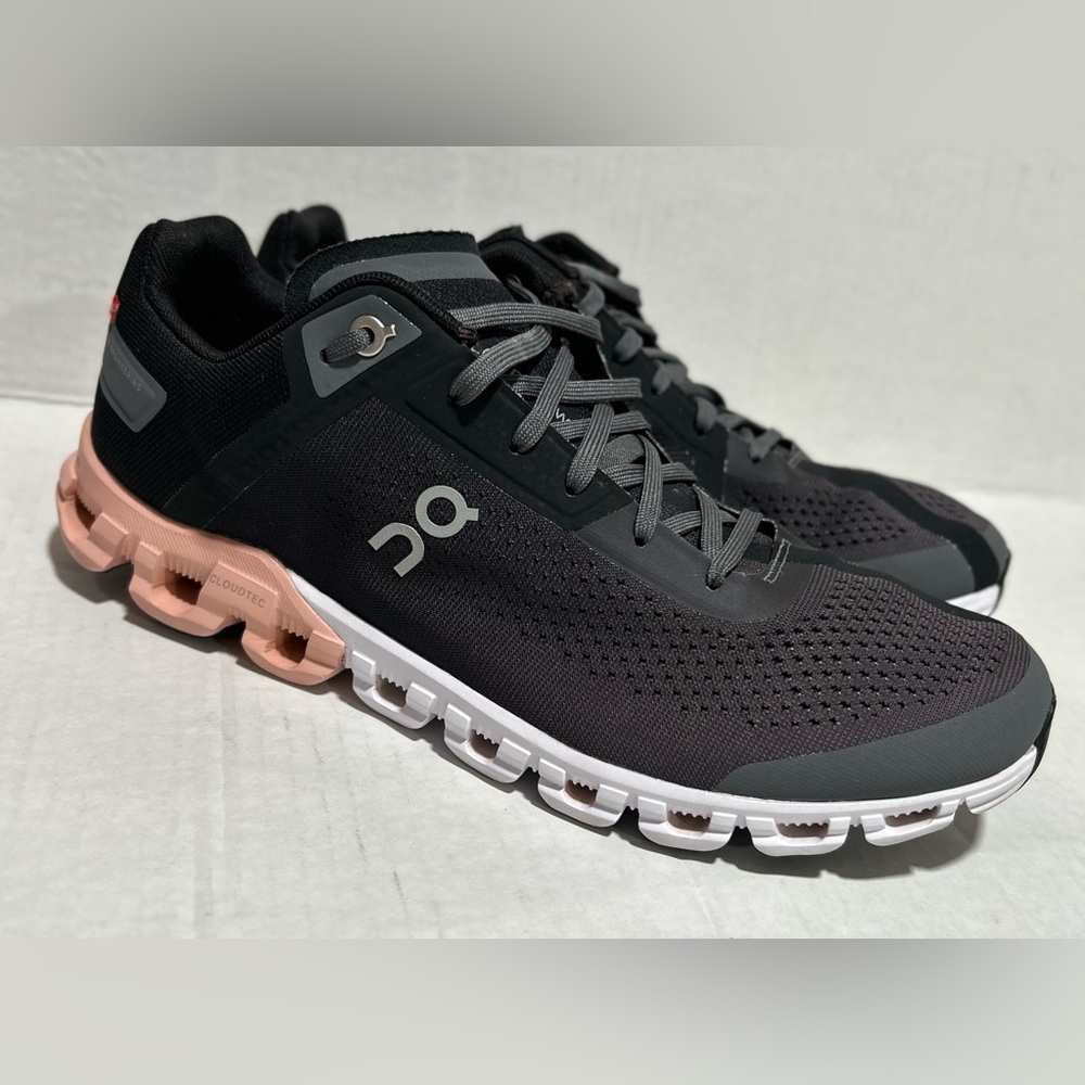 On Running Black Sneakers with Pink Accent - Picture 2 of 10